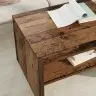 Kohvilaud Vana Puit 60 X 50 X 40 Cm Tehispuit