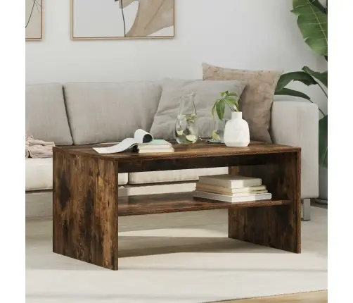 Kohvilaud Suitsetatud Tamm 80 X 50 X 40 Cm Tehispuit