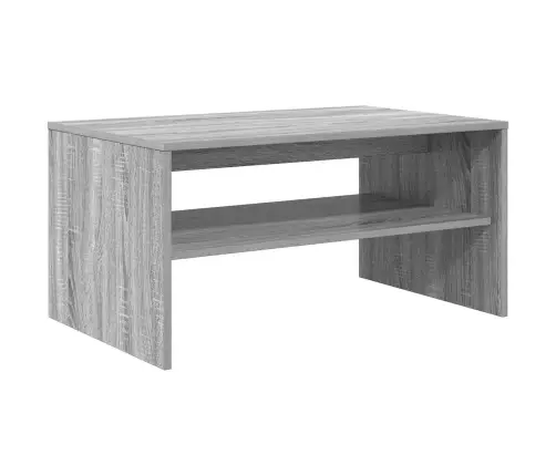 Kafijas Galdiņš Pelēks Sonoma 80 X 50 X 40 Cm Inženierijas Koks Vidaxl