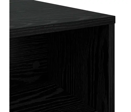 Kafijas Galdiņš Melns Ozolkoks 100 X 50 X 40 Cm Vidaxl