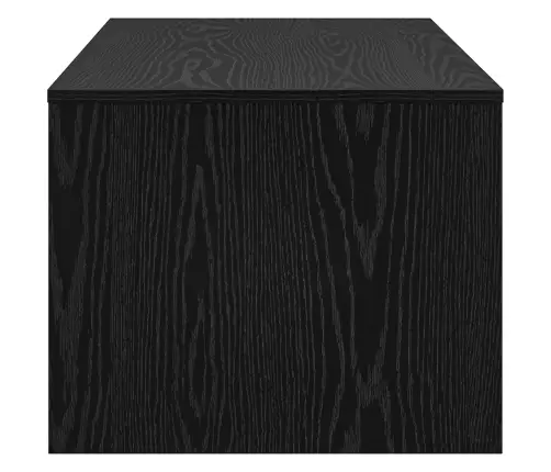 Kafijas Galdiņš Melns Ozolkoks 100 X 50 X 40 Cm Vidaxl