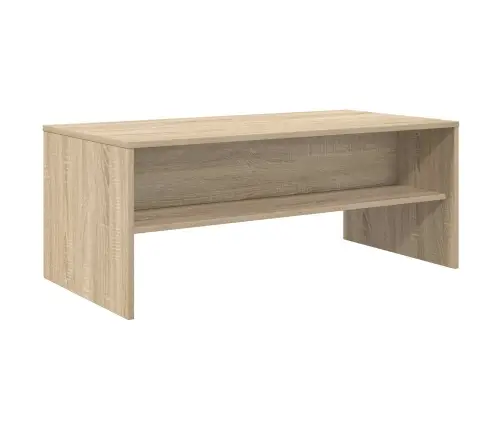 Kafijas Galdiņš Sonoma Ozols 100 X 50 X 40 Cm Inženierijas Koks Vidaxl