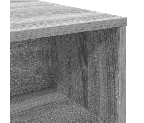 Kafijas Galdiņš Pelēks Sonoma 100 X 50 X 40 Cm Vidaxl