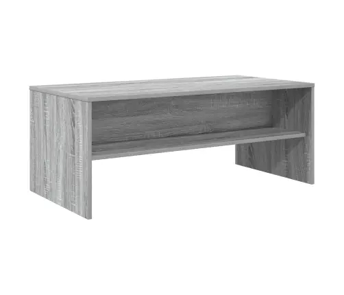 Kafijas Galdiņš Pelēks Sonoma 100 X 50 X 40 Cm Vidaxl