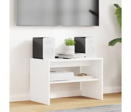 Telerikapp Valge 60 X 35 X 40 Cm Tehispuit