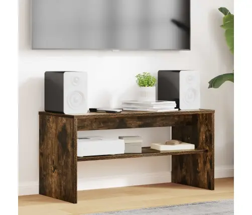 Televizoriaus Spintelė Rūkyta Ąžuolas 80 X 35 X 40 Cm