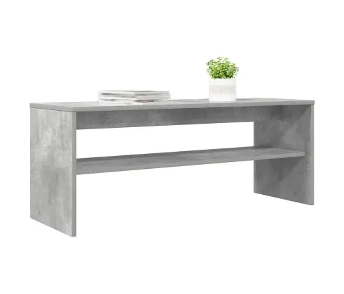 Televizora Skapīša Betona Pelēks 100 X 35 X 40 Cm Vidaxl