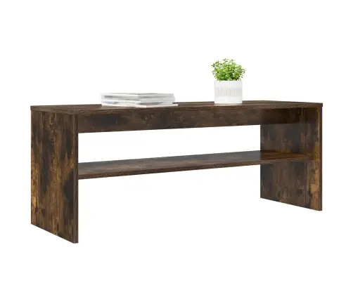 Televizoriaus Spintelė Rūkyta Ąžuolas 100 X 35 X 40 Cm