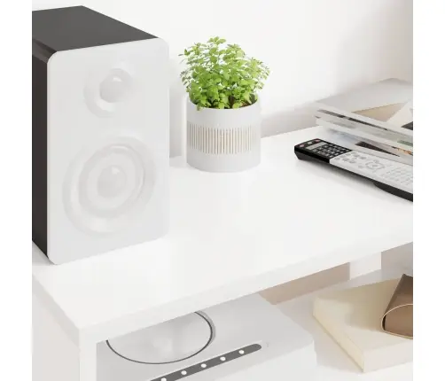 Televizora Skapīša Balts 60 X 30 X 40 Cm Inženierijas Koks Vidaxl