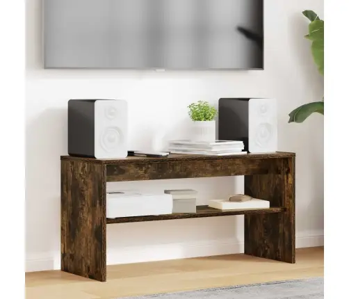 Televizoriaus Spintelė Rūkyta Ąžuolas 80 X 30 X 40 Cm