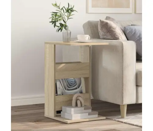 Šoninis Stalas Sonoma Ąžuolas 40 X 35 X 60,5 Cm