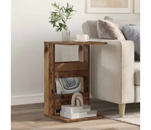 Külglaud Vana Puit 40 X 35 X 60,5 Cm Tehispuit