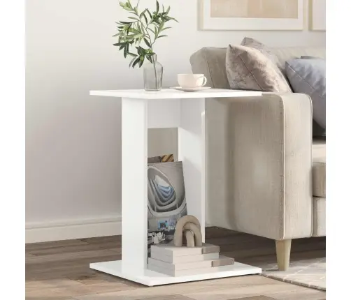 Külglaud Valge 45 X 40 X 62,5 Cm Tehispuit