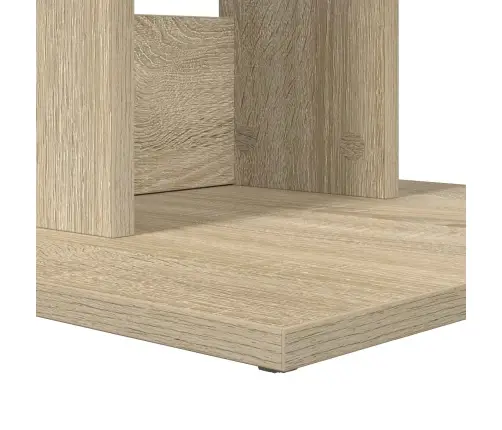 Sānu Galds Sonoma Ozols 45 X 40 X 62,5 Cm Inženierijas Koks Vidaxl