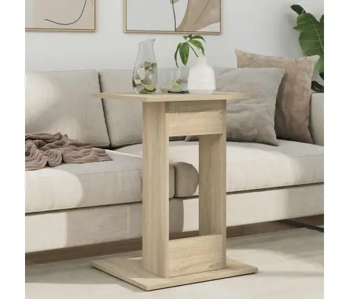 Sānu Galds Sonoma Ozols 45 X 40 X 62,5 Cm Inženierijas Koks Vidaxl