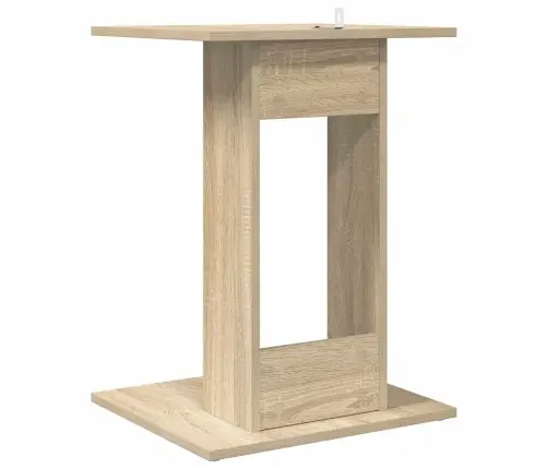 Sānu Galds Sonoma Ozols 45 X 40 X 62,5 Cm Inženierijas Koks Vidaxl