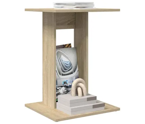 Sānu Galds Sonoma Ozols 45 X 40 X 62,5 Cm Inženierijas Koks Vidaxl