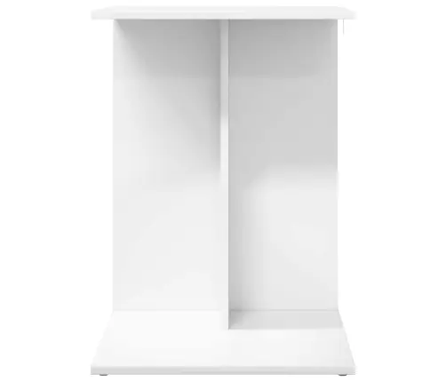 Sānu Galds Balts 45 X 40 X 62,5 Cm Inženierijas Koks Vidaxl