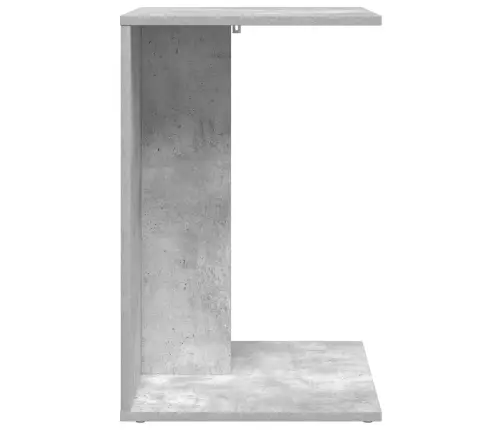 Sānu Galds Betona Pelēks 45 X 40 X 62,5 Cm Inženierijas Koks Vidaxl