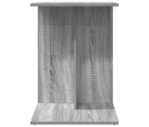 Sānu Galds Pelēks Sonoma 45 X 40 X 62,5 Cm Inženierijas Koks Vidaxl