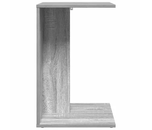 Sānu Galds Pelēks Sonoma 45 X 40 X 62,5 Cm Inženierijas Koks Vidaxl