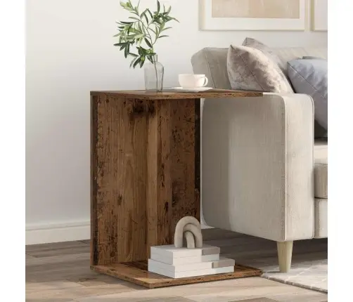 Külglaud Vana Puit 45 X 40 X 62,5 Cm Tehispuit