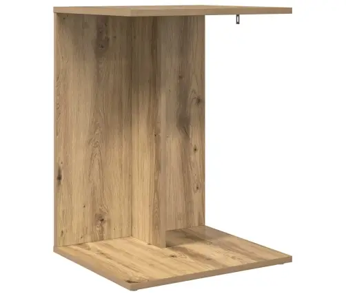 Sānu Galds Artisānā Ozols 45 X 40 X 62,5 Cm Inženierijas Koks Vidaxl