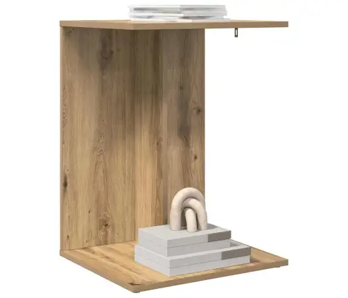 Sānu Galds Artisānā Ozols 45 X 40 X 62,5 Cm Inženierijas Koks Vidaxl