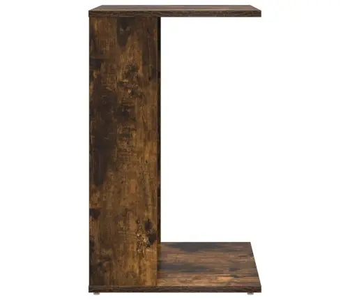 Sānu Galds Dūmaka Ozols 40 X 38 X 62,5 Cm Inženierijas Koks Vidaxl