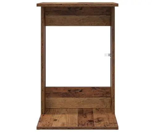 Sānu Galds Vecs Koks 40 X 38 X 62,5 Cm Inženierijas Koks Vidaxl