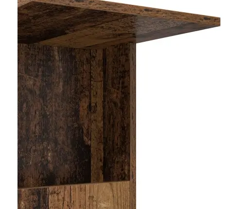 Sānu Galds Vecs Koks 40 X 35 X 60 Cm Inženierijas Koks Vidaxl