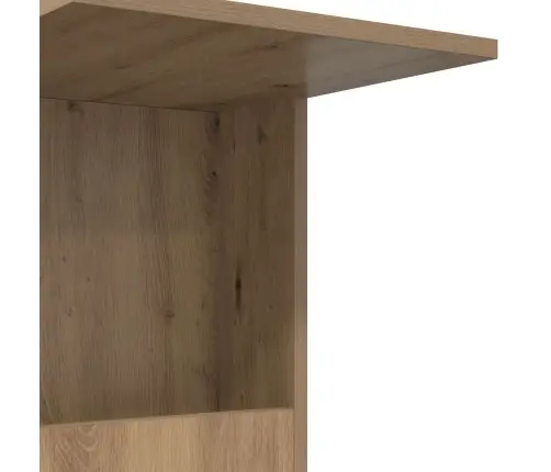 Sānu Galds Artisānā Ozols 40 X 35 X 60 Cm Inženierijas Koks Vidaxl