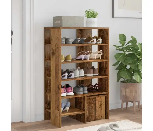 Kinga Kapp Riiuliga Ladustamisega 2 Pcs Vana Puit Tehispuit