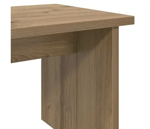 Apavu Skapis Ar Plauktu 2 Pcs Artisānā Ozols Inženierijas Koks Vidaxl