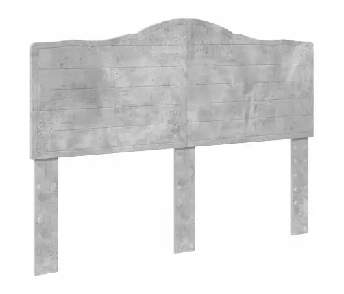 Gultas Rāmis Betons 160 X 200 Cm Ciets Priedes Koks Vidaxl