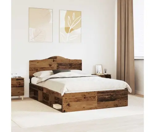 Lovos Rėmas Senas Medis 160 X 200 Cm Kietos Pušies Mediena