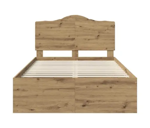 Lovos Rėmas Meistrų Ąžuolas 135 X 190 Cm Kietos Pušies Mediena