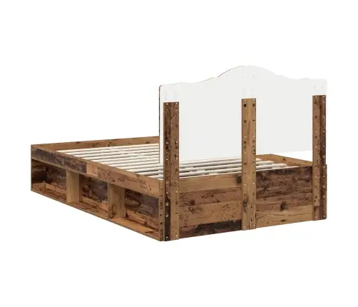 Lovos Rėmas Senas Medis 120 X 200 Cm Kietos Pušies Mediena