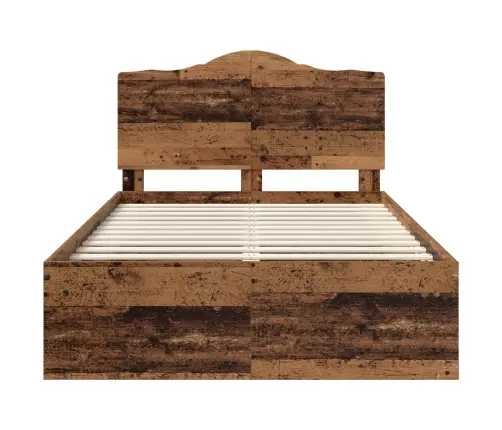 Lovos Rėmas Senas Medis 120 X 200 Cm Kietos Pušies Mediena