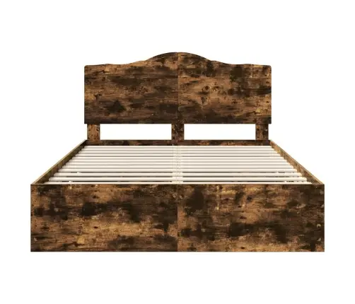 Lovos Rėmas Rūkyta Ąžuolas 140 X 190 Cm Inžinerinė Mediena