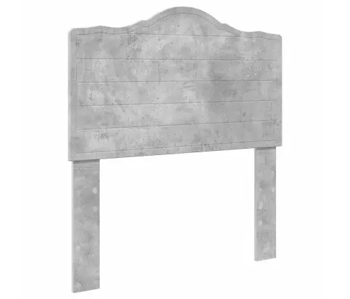 Gultas Rāmis Betona Pelēks 100 X 200 Cm Inženieru Koks Vidaxl