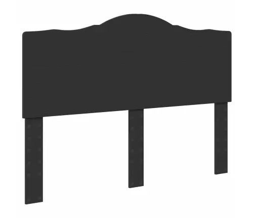 Gultas Rāmis Ar Atvilktni Melna 150 X 200 Cm Inženierijas Koks Vidaxl