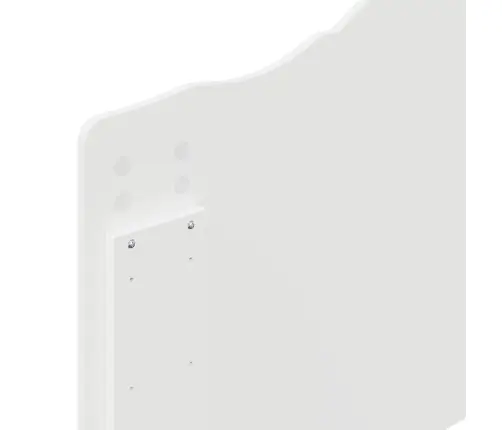 Gultas Rāmis Ar Atvilktni Balts 90 X 190 Cm Inženierijas Koks Vidaxl