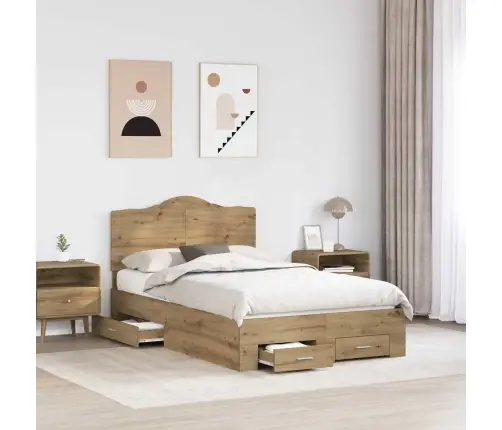 Lovos Rėmas Amatininkų Ąžuolas 135 X 190 Cm Apdirbta Mediena