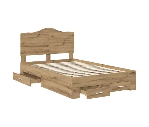 Lovos Rėmas Amatininkų Ąžuolas 135 X 190 Cm Apdirbta Mediena