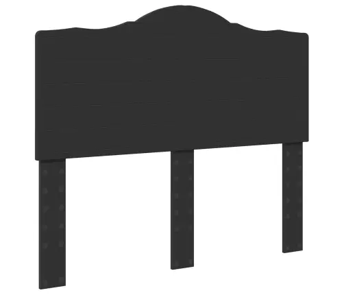 Gultas Rāmis Ar Atvilktni Melna 120 X 200 Cm Inženierijas Koks Vidaxl