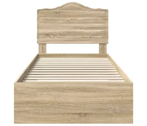 Lovos Rėmas Sonoma Ąžuolas 100 X 200 Cm Apdirbta Mediena