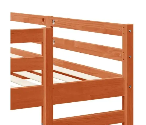 Kolmekordne Narivoodi Raam Vahapruun 160 X 200 Cm Tahke Mänd