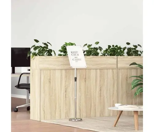 Prekybos Parodos Stendai Sidabro 25 X 25 X 125 Cm Aliuminis