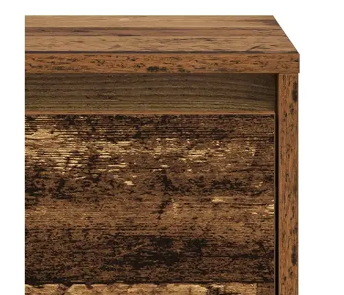 Nakts Skapītis Vecs Koks 45 X 34 X 44,5 Cm Inženierijas Koks Vidaxl